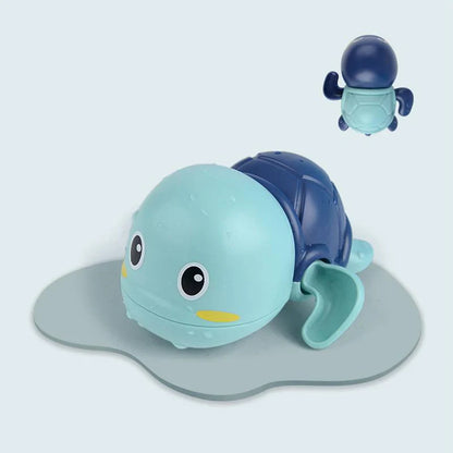 Fun Swimming Turtle for the Baby Bath