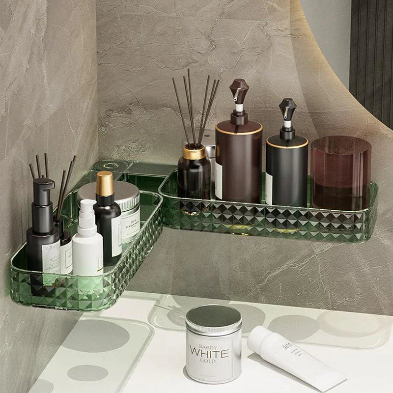 Rotatable Corner Wall Shelf - Space - Saving Storage