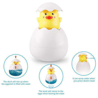 Hatching Chick Spray Bath Toy