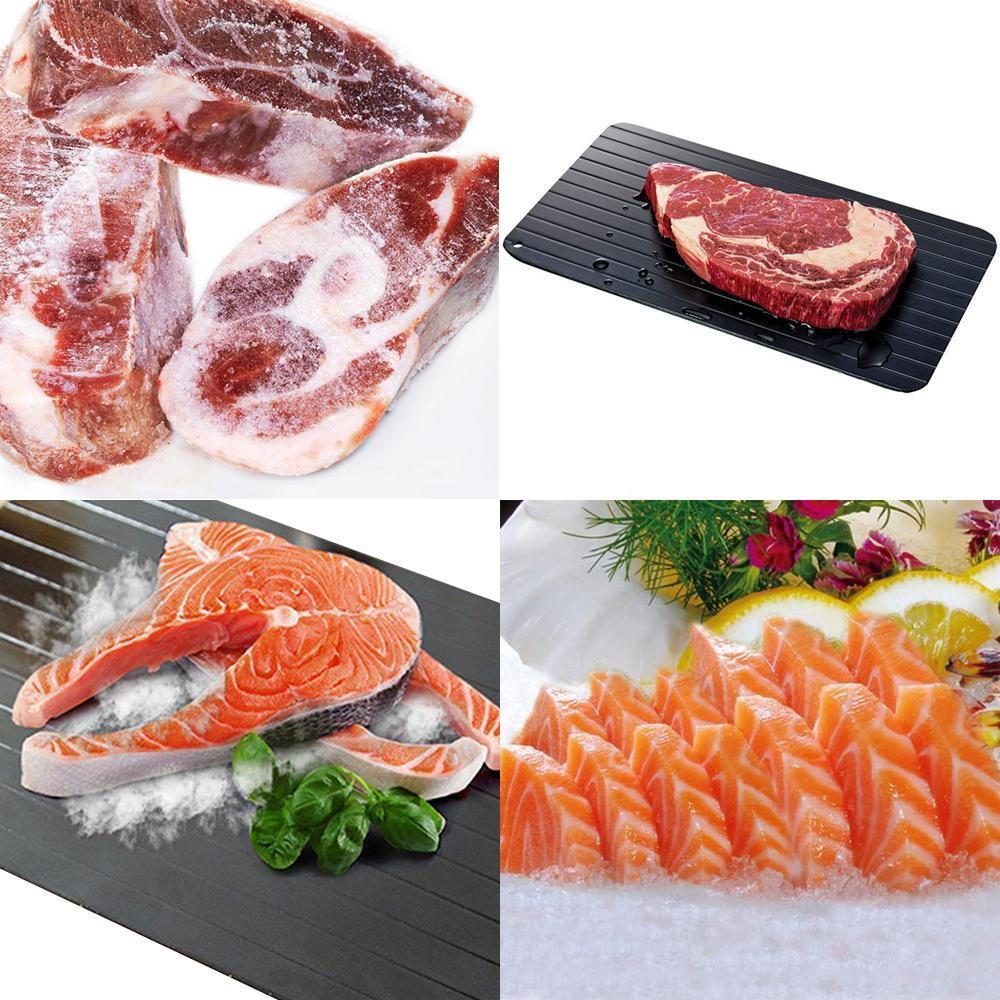 Quick Defrost Plate - Natural Defrosting in Minutes!
