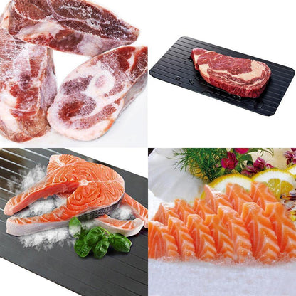 Quick Defrost Plate - Natural Defrosting in Minutes!