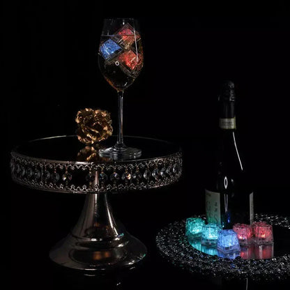 Led Ice Cube Lights - Multicoloured Lighting Set (12 Pieces)