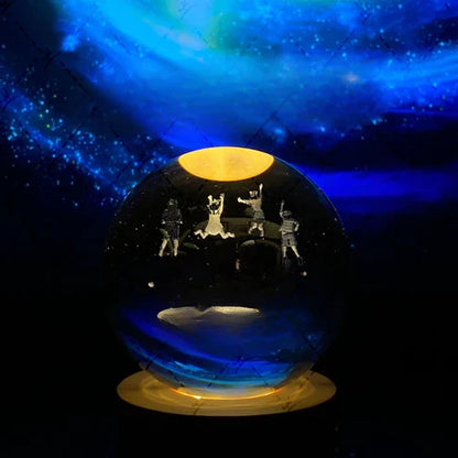 Luminous Sphere of the Moon