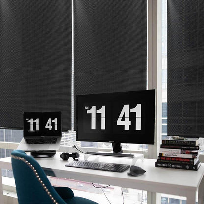 Vision - Blocking Roller Blind for Balcony & Windows - Stylish Protection From the Sun & Prying Eyes