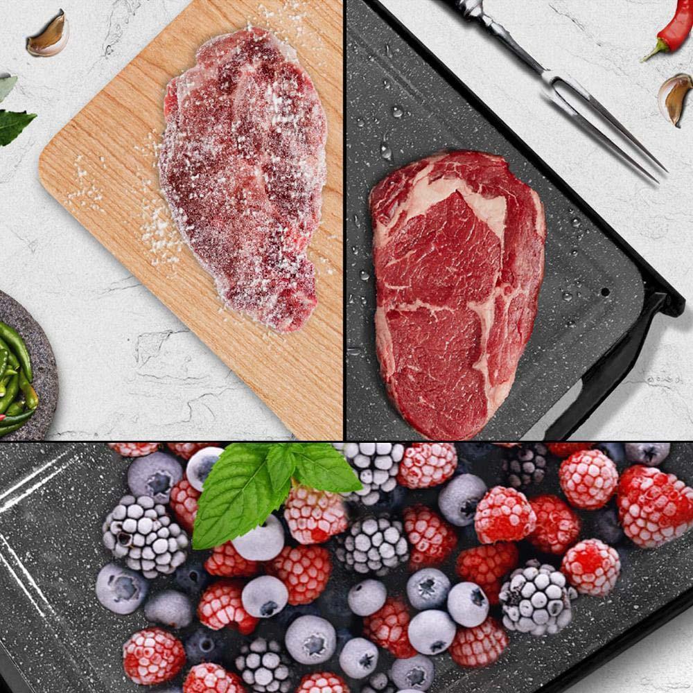 Quick Defrost Plate - Natural Defrosting in Minutes!