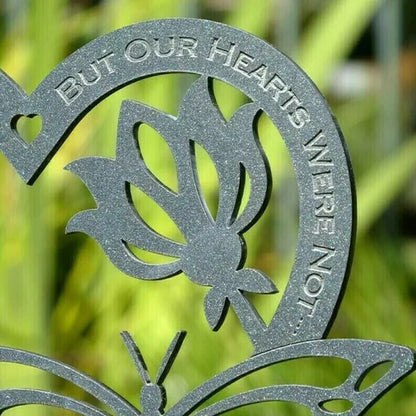 Memory Butterfly Decoration with Heart
