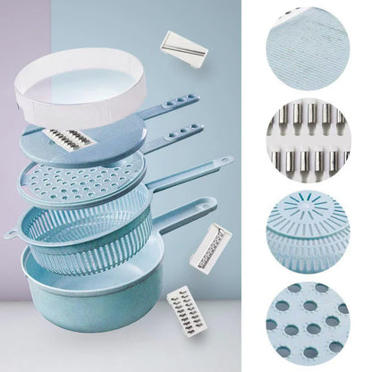 9 - In-1 Multifunctional Vegetable Cutter Set