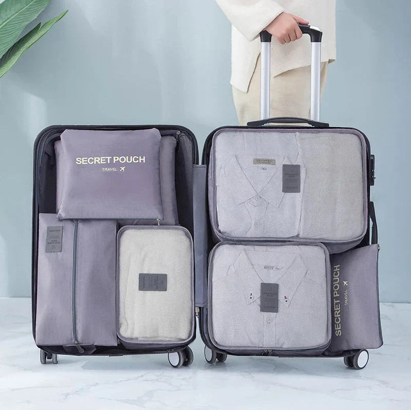 7 - Piece Travel Storage Bag Set