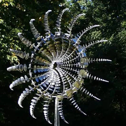 Metal Windmill - Magical Movement for Your Garden