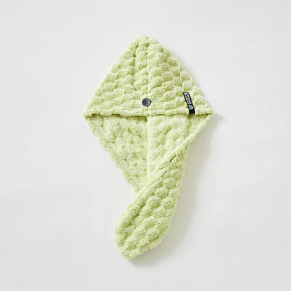 Microfibre Hair Drying Towel - Gentle & Fast Drying for Healthy Hair!