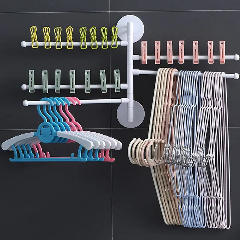 Swivelling Metal Towel Rail
