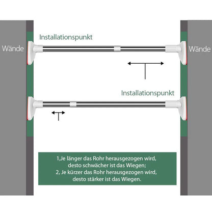 Stainless Steel Telescopic Curtain Pole