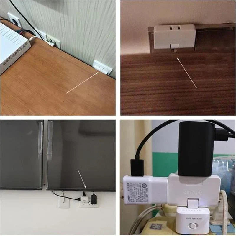 Rotatable Socket Outlet Adapter