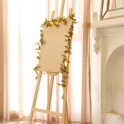 Solar - Powered Rattan Fairy Lights - Atmospheric Light for Your Home