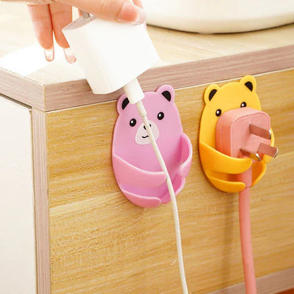 Self - Adhesive Bear Wall Hooks - Practical & Cute!