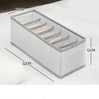Foldable Storage Box with Compartments