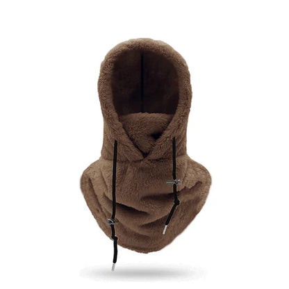 Fleece Outdoor Hood with Multiple Functions
