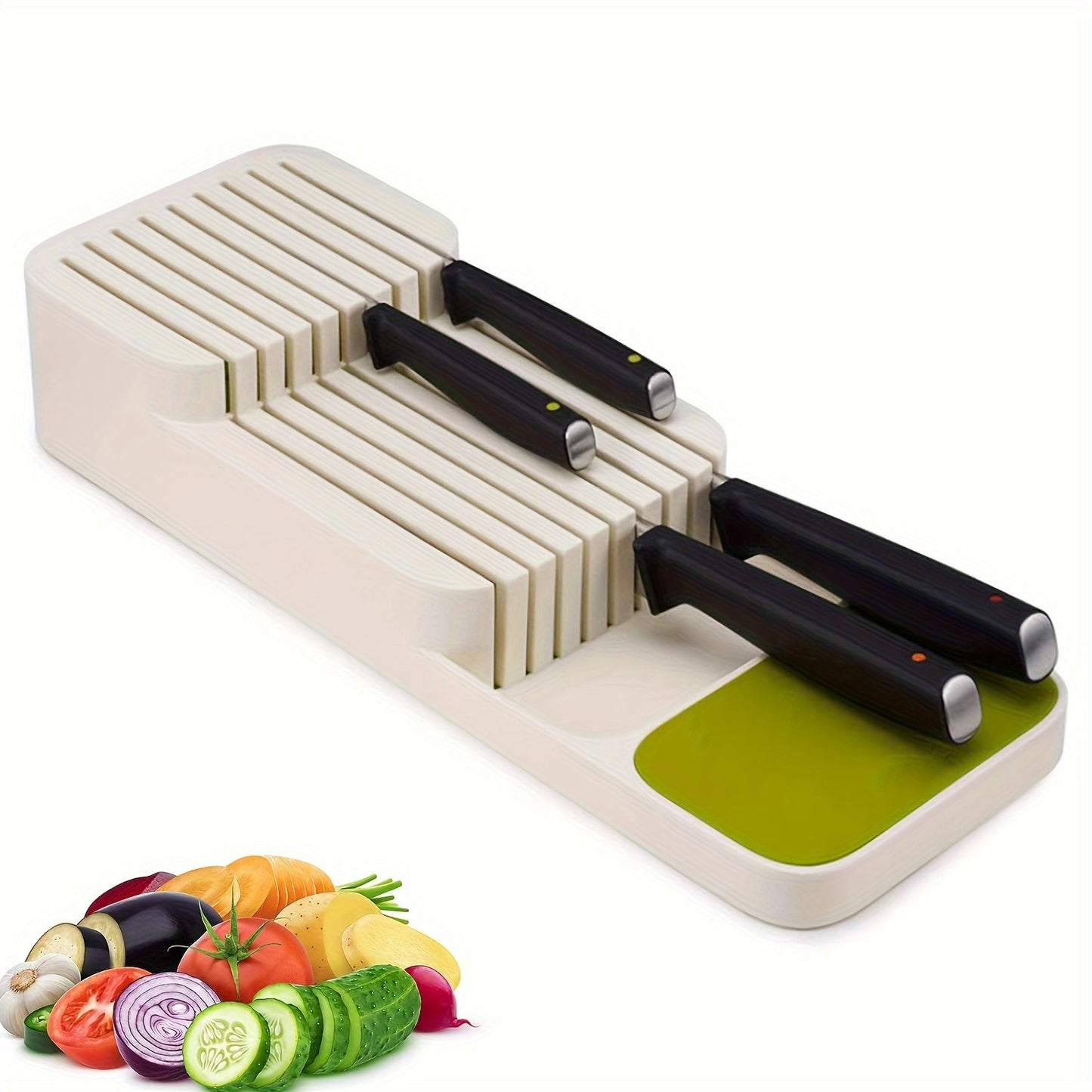 Practical Knife Storage Insert for the Kitchen