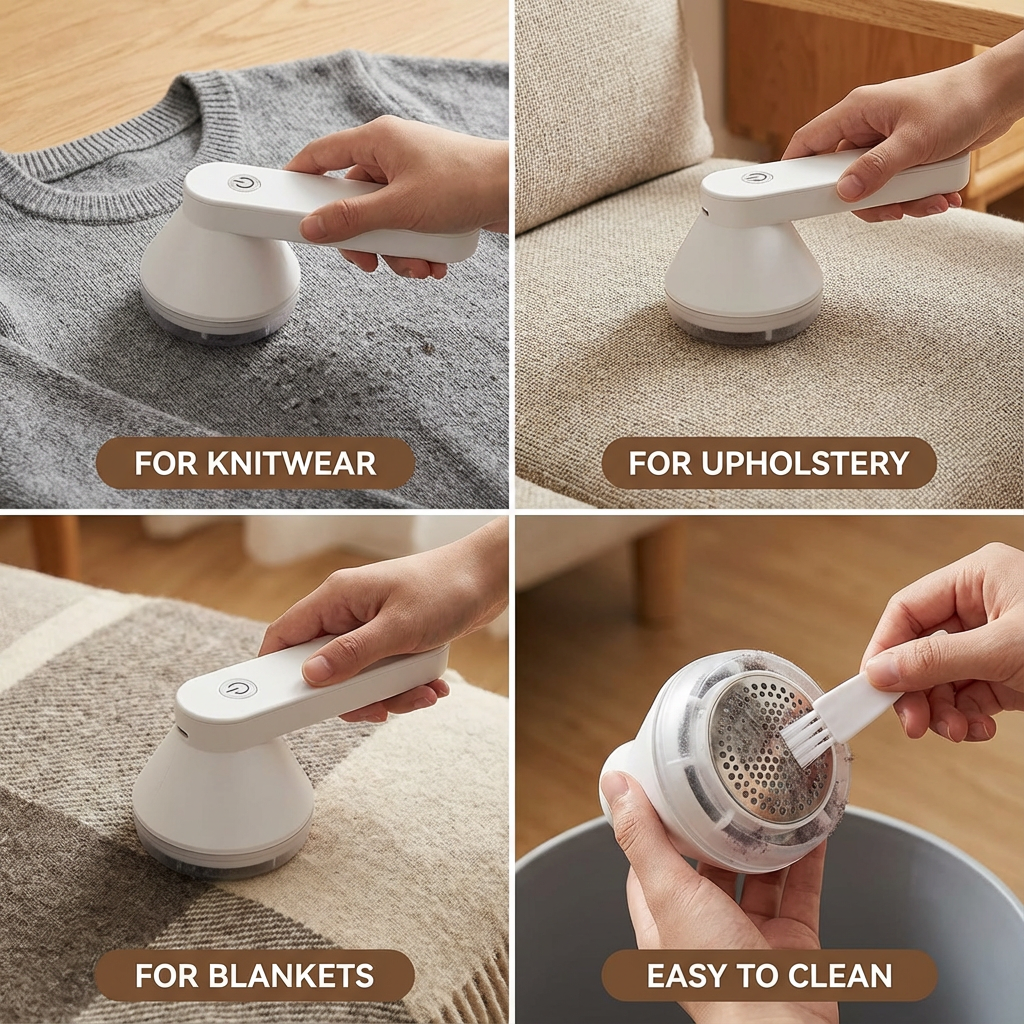 Rechargeable Clothes Bobble Remover