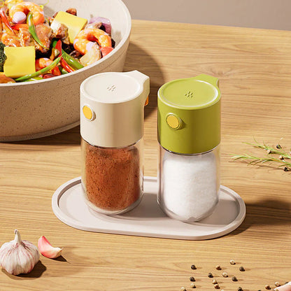 Salt Dispenser with Precision Pourer - Your Perfect Kitchen Aid