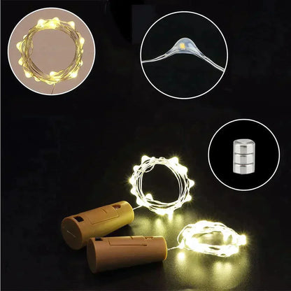 Bottle Cork Led Lights - Give Old Bottles a Magical Glow!