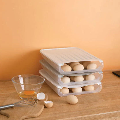 Practical Egg Holder with Rolling Mechanism