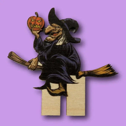 Halloween Countdown Calendar Made From Wood