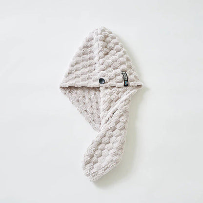 Microfibre Hair Drying Towel - Gentle & Fast Drying for Healthy Hair!