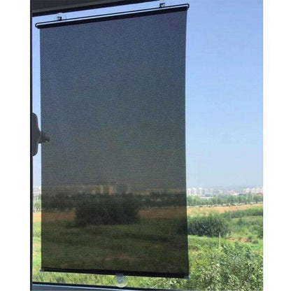 Vision - Blocking Roller Blind for Balcony & Windows - Stylish Protection From the Sun & Prying Eyes