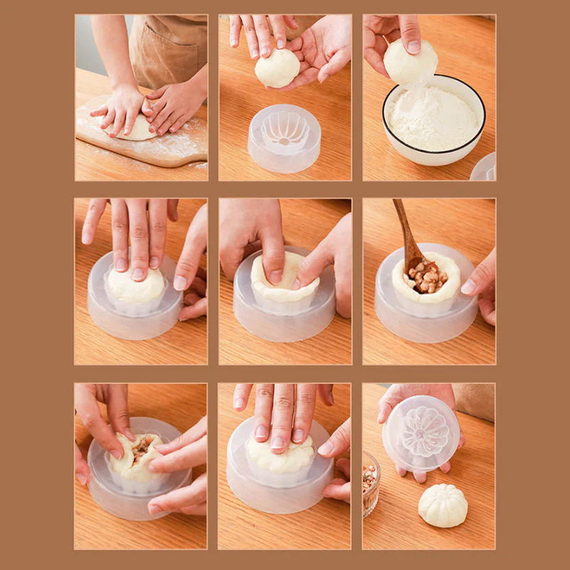 Bread Roll Master - Perfect Mould for Homemade Steamed Buns