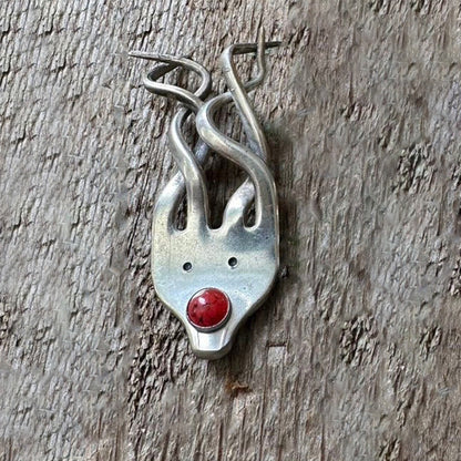 Rentier Fork Pendant - a Unique Christmas Decoration!