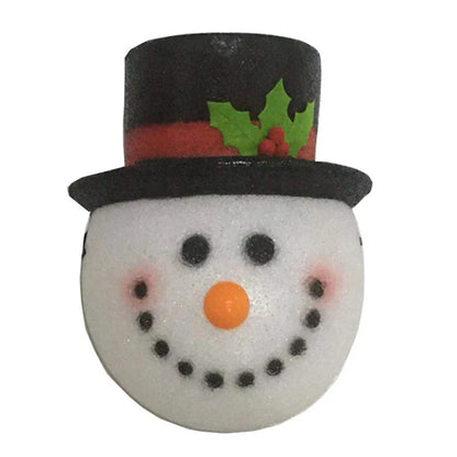 Wintery Snowman Lampshade for the Veranda