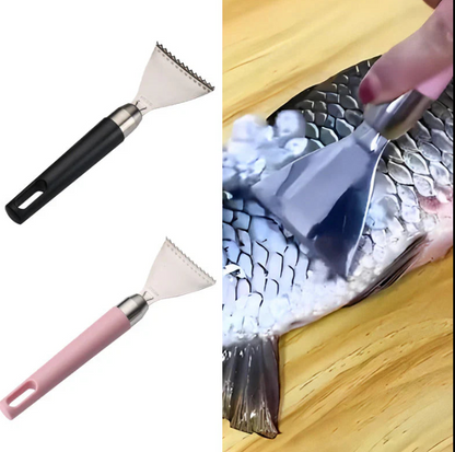 Stainless Steel Fish Scale Remover - Quick and Effortless Scale Removal