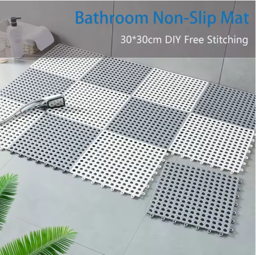 Non - Slip Bathroom Mat with Massage Function