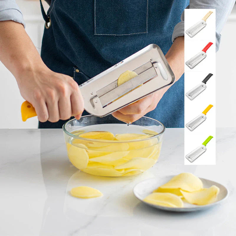 Precise Stainless Steel Vegetable Peeler - Perfect for Every Kitchen!