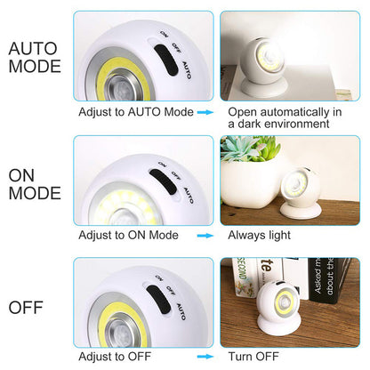 Led Sensor Light with Magnetic Holder