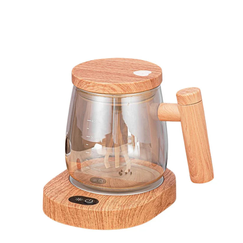 Versatile Wooden Mixing Cup