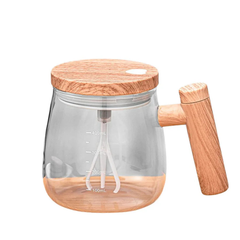 Versatile Wooden Mixing Cup