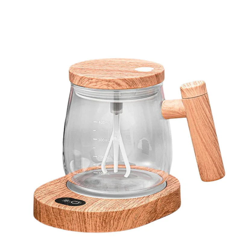 Versatile Wooden Mixing Cup