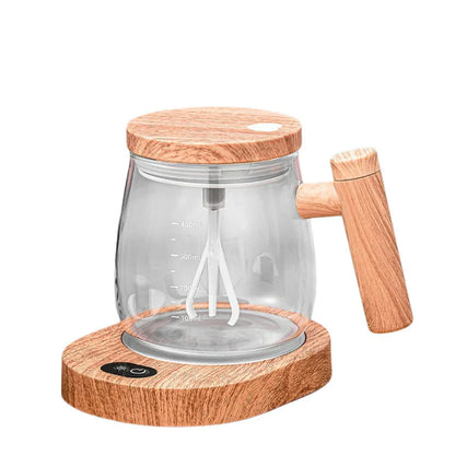 Versatile Wooden Mixing Cup