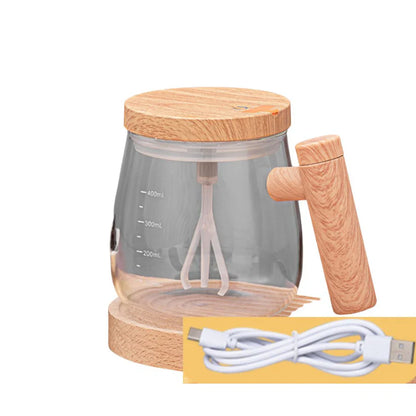 Versatile Wooden Mixing Cup