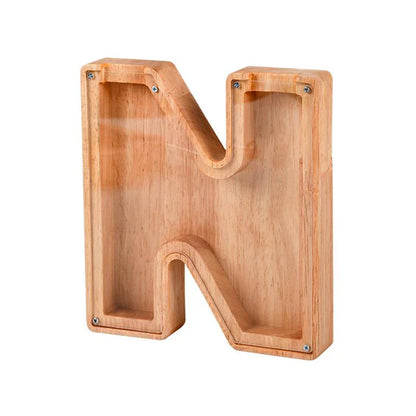 Customisable Letter Money Box - Learning & Saving Combined