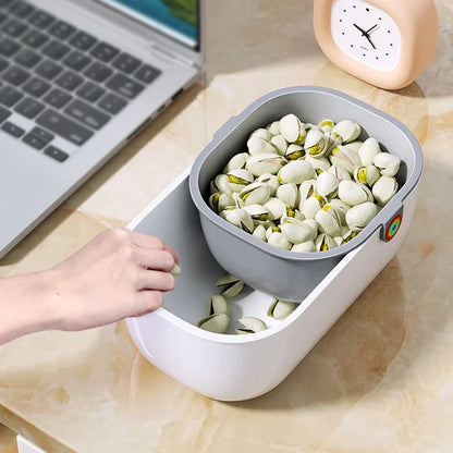 Double - Bowl Snack Organiser - Perfect for Your Snack Enjoyment