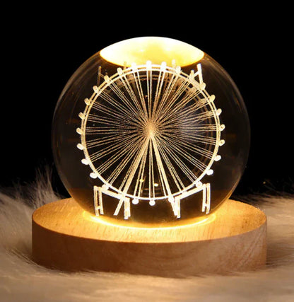 Crystal Light Lamp - Magical, Cosy, Sustainable