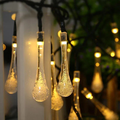 Solar Led Drop Light Chain