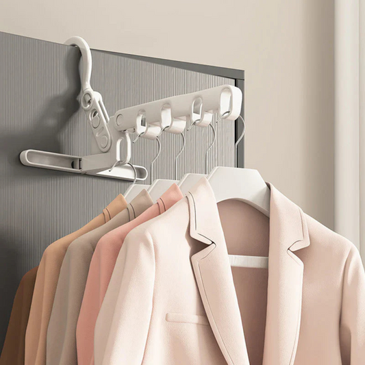 Foldable Travel Clothes Hanger for Space - Saving Storage