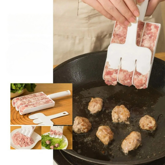 Three - Ball Meat Shaper - Perfect Meatballs in No Time at All!