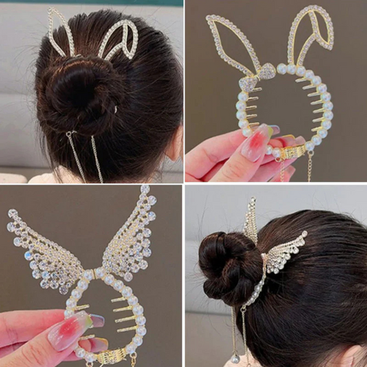 Elegant Hair Clip for Buns