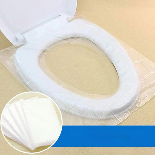 Disposable Toilet Seat Protectors (50 Pieces)