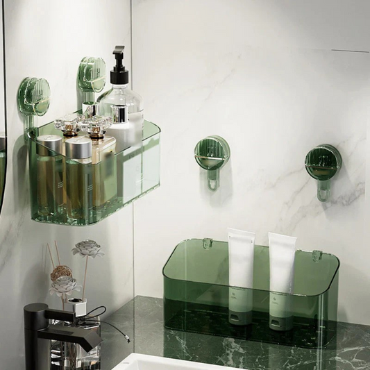 Saugfix - Storage Rack with Suction Cups for Bathroom & Kitchen